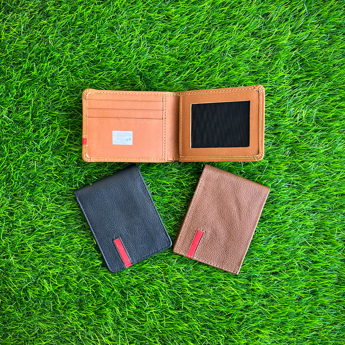 Premium Leather  textured Slim Wallet – Minimalist Design with Multiple Compartments.