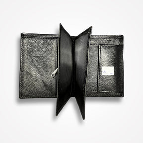 Book-Style Leather Wallet – Perfect Blend of Style and Functionality